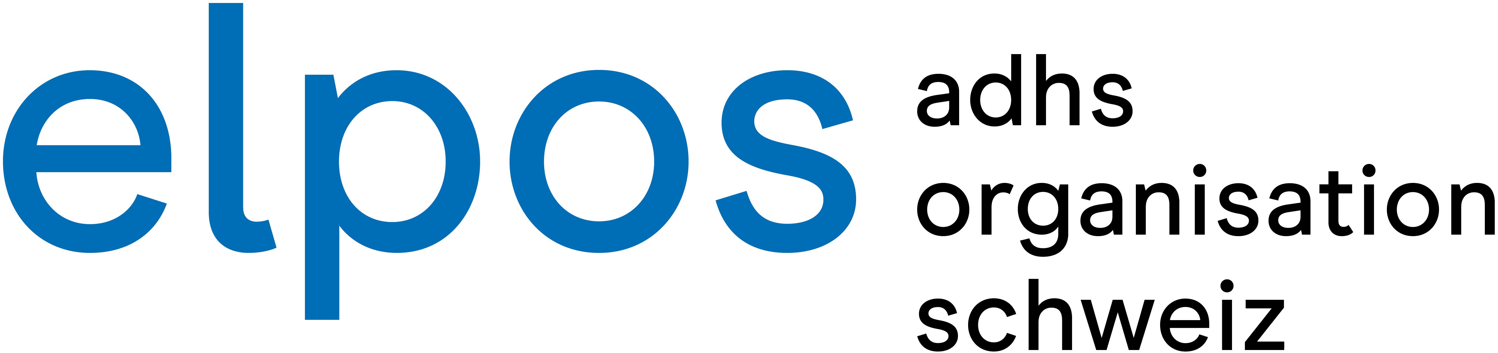 Logo - elpos ADHS Organisation Schweiz
