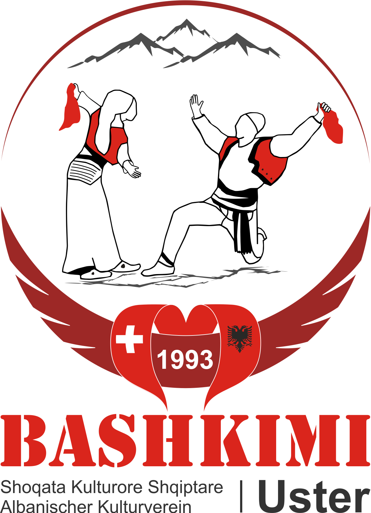 Logo - Albanischer Kulturverein - Bashkimi