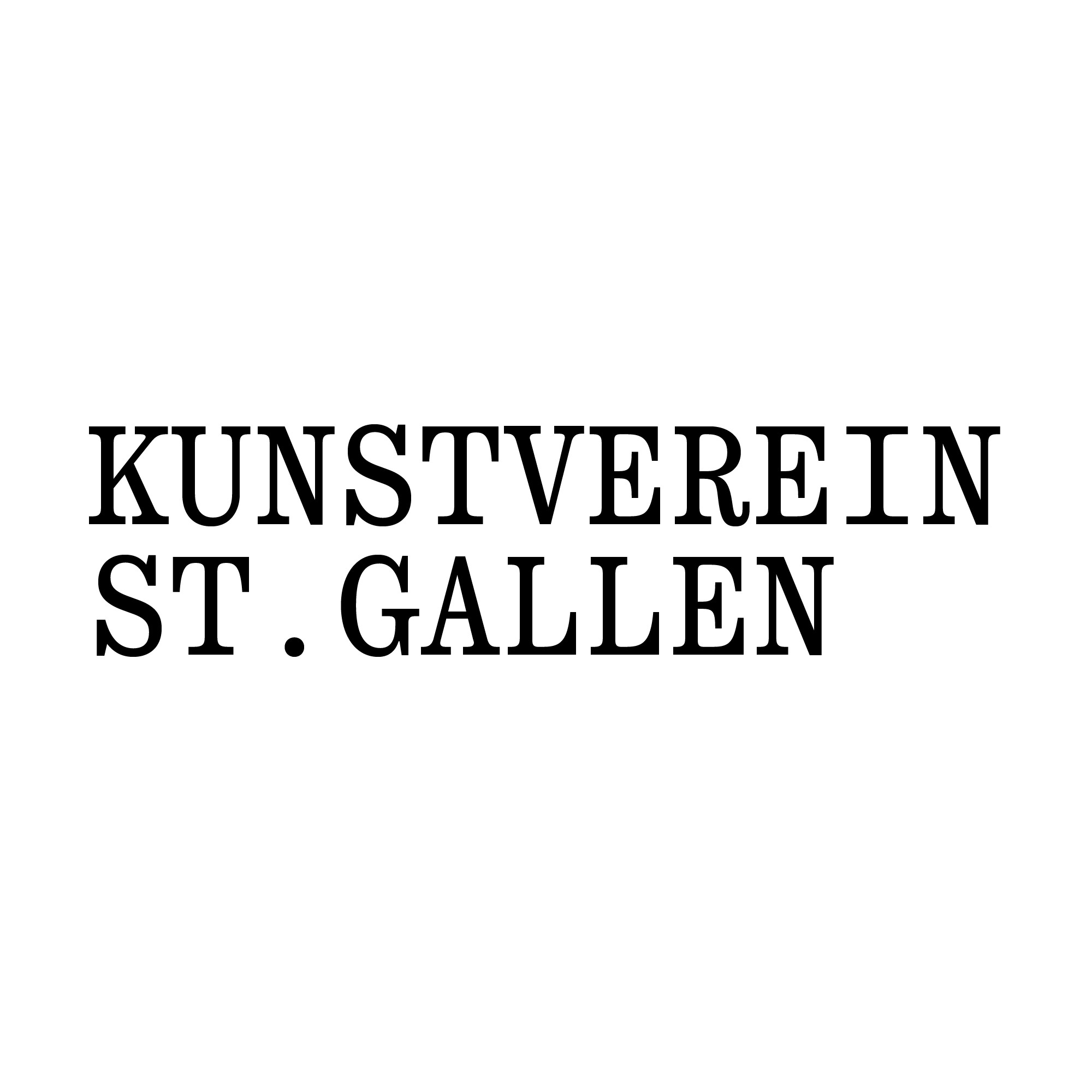 Logo - Kunstverein St. Gallen