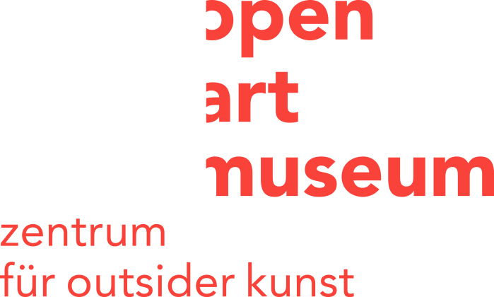 Logo - open art museum, Stiftung für schweizerische Naive Kunst und Art Brut
