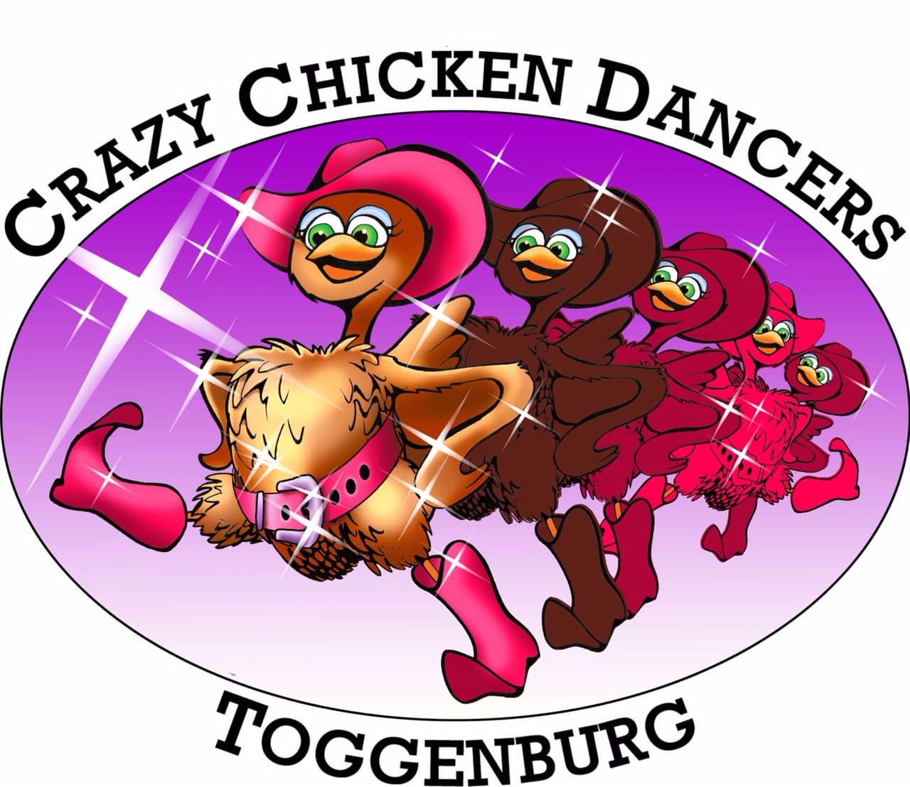 Logo - Crazy Chicken Dancers Toggenburg