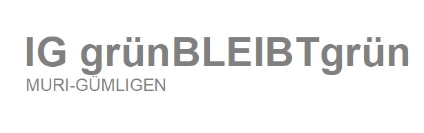 Logo - IG grünBLEIBTgrün MURI-GÜMLIGEN