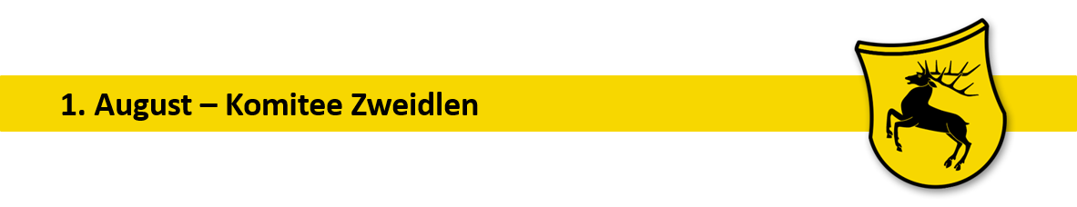 Logo - 1. August Komitee Zweidlen